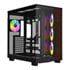 Thumbnail 1 : Thermaltake View 380 XL WS ARGB Mid Tower Tempered Glass PC Gaming Case Snow Black