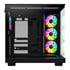 Thumbnail 2 : Thermaltake View 380 XL WS ARGB Mid Tower Tempered Glass PC Gaming Case Snow Black