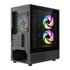 Thumbnail 4 : CIT F3 Black Mesh MicroATX PC Case with 3x ARGB Fans