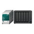 Thumbnail 1 : Synology Diskstation DS1525+ 5 Bay Desktop NAS with 5 x HAT3310-16T Bundle