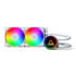 Thumbnail 2 : Montech LightFlow Digital 240 All In One 240mm White Intel / AMD CPU Water Cooler