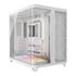 Thumbnail 1 : CORSAIR AIR 5400 LX-R RGB Triple Chamber White Mid-Tower PC Case