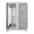 Thumbnail 3 : CORSAIR AIR 5400 RS-R ARGB Triple Chamber White Mid-Tower PC Case