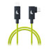 Thumbnail 1 : Angelbird USB-C 4.0 Solid Flex Cable Right-Angle Lime 2m