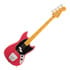 Thumbnail 1 : Fender - American Professional Classic Mustang Bass, Maple Fingerboard, Faded Dakota Red