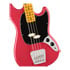 Thumbnail 2 : Fender - American Professional Classic Mustang Bass, Maple Fingerboard, Faded Dakota Red