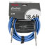 Thumbnail 1 : Fender Contour Instrument Cable, Lake Placid Blue, 18.6 ft