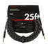 Thumbnail 1 : Fender Deluxe Series Instrument Cable, Straight/Straight, 25 ft, Black Tweed