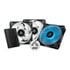 Thumbnail 1 : Arctic P12 120mm PWM PST RGB Black (3 Pack) Fans with Controller