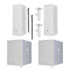 Thumbnail 1 : RCF - NXL 14-A & Sub15AX with Stands and Spacers (White) Pair