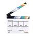 Thumbnail 1 : E-Image Acrylic Clapperboard with Colour Clapper Sticks