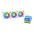 Thumbnail 1 : Thermaltake MINECUBE 360 Snow All-in-One CPU Cooler with Quad-LCD + SWAFAN EX12 ARGB