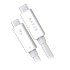 Thumbnail 3 : Razer 40Gb/s Thunderbolt 4 Cable 2m White