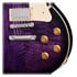 Thumbnail 3 : Gibson Les Paul Standard 50s Figured Top Dark Purple Burst
