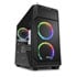 Thumbnail 1 : Sharkoon V1000 RGB Black MicroATX Tower Chassis