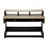 Thumbnail 2 : (Open Box) Zaor Miza 88 FLEX Workstation Desk (Black Oak)