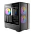 Thumbnail 1 : Antec Flux Rear Mid Tower Tempered Glass Black / Wood PC Gaming Case