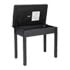 Thumbnail 2 : On-Stage Flip-Top Keyboard/Piano Bench (Black)