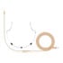 Thumbnail 1 : Sennheiser HSP Essential Omni Headworn Microphone (Beige)