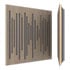 Thumbnail 1 : Vicoustic B05763 Wavewood Ultra Lite Brown Oak - Box of 8