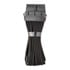 Thumbnail 1 : CableMod Pro ModMesh 30cm Black Sleeved 24pin ATX Power Cable Extension