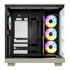 Thumbnail 3 : Thermaltake View 380 XL WS ARGB Matcha Green Mid Tower Tempered Glass PC Gaming Case