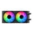 Thumbnail 2 : Powercool Edge ARGB 240mm Black All-In-One Intel / AMD CPU Liquid Cooler