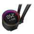 Thumbnail 4 : CiT Pro Glacier 120mm Intel / AMD Black CPU Liquid Cooler With Display