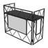 Thumbnail 2 : ULITMAX TrussBooth-BK Aluminium Truss DJ Booth with VESA TV Mount and Shelf (Black) + Carry Bag