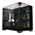 Thumbnail 1 : Powercool Atom Tempered Glass Black MicroATX Tower Gaming Case