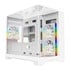 Thumbnail 1 : Powercool Atom Tempered Glass White MicroATX Tower Gaming Case