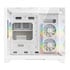 Thumbnail 2 : Powercool Atom Tempered Glass White MicroATX Tower Gaming Case