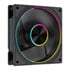 Thumbnail 1 : Powercool Airflow Reverse 120 ARGB PWM Black Cooling Fan