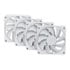 Thumbnail 1 : HYTE FA12 120mm PWM Fan 4 Pack Snow White