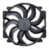 Thumbnail 2 : Noctua NF-A14x25r G2 PWM Sx2-PP chromax.black 140mm Dual Fans Pack