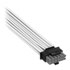 Thumbnail 2 : CORSAIR Elite Premium White Universal PCIe 12V-2x6 600W Power Supply Cable