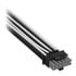 Thumbnail 2 : CORSAIR Elite Premium Black / White Universal PCIe 12V-2x6 600W Power Supply Cable