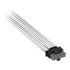 Thumbnail 2 : CORSAIR Elite Premium White 12V-2x6 to 6+2-pin Power Supply Cable
