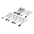 Thumbnail 1 : CORSAIR Elite Premium Type-5 White Power Supply Cable Starter Kit