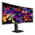 Thumbnail 2 : MSI MPG 341CQR QD-OLED X36 34" 2K 360Hz Adaptive Sync DisplayHDR True Black 500 Gaming Monitor