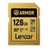 Thumbnail 1 : Lexar Armor Gold Stainless Steel SDXC Card 128GB