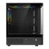 Thumbnail 2 : CiT F3 Tempered Glass Black Micro-ATX Tower Curved Gaming Case