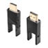 Thumbnail 3 : Lindy 10m Fibre Optic Hybrid Micro-HDMI to Micro-HDMI 18G Cable with HDMI & DVI Connectors