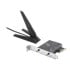 Thumbnail 2 : MSI HERALD BE9400 Wi-Fi 7 Tri-Band PCIe x1 Expansion Card with High-Gain Antenna