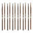 Thumbnail 1 : 6 x Pairs ProMark Classic Forward 7A FireGrain Hickory Drumstick, Oval Wood Tip