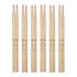 Thumbnail 1 : 6 x Pairs - Meinl Heavy 5B American Hickory Drumsticks SB109