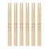 Thumbnail 1 : 6 x Pairs - Meinl Hybrid 5A American Hickory Drumsticks - SB106