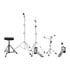 Thumbnail 4 : PDP Center Stage 20" 5 Pc Drum Kit w/ Hardware and Cymbals - Iridescent Black Sparkle