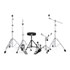 Thumbnail 2 : PDP Mainstage 5 Pc Drum Kit Complete w/ Hardware Pack and Paiste Cymbals - Twisted Graphite