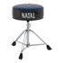 Thumbnail 1 : Natal Drum Throne Blue Round Seat With Black Sides